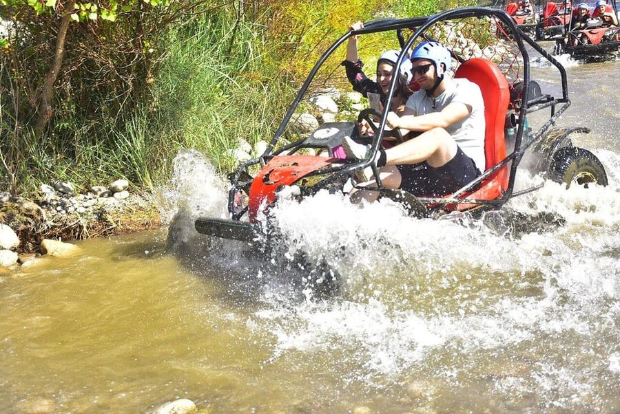 Antalya: Rafting with Lunch and Zipline/ATV or Jeep Option - Safety briefing and the Oluk Bridge launch