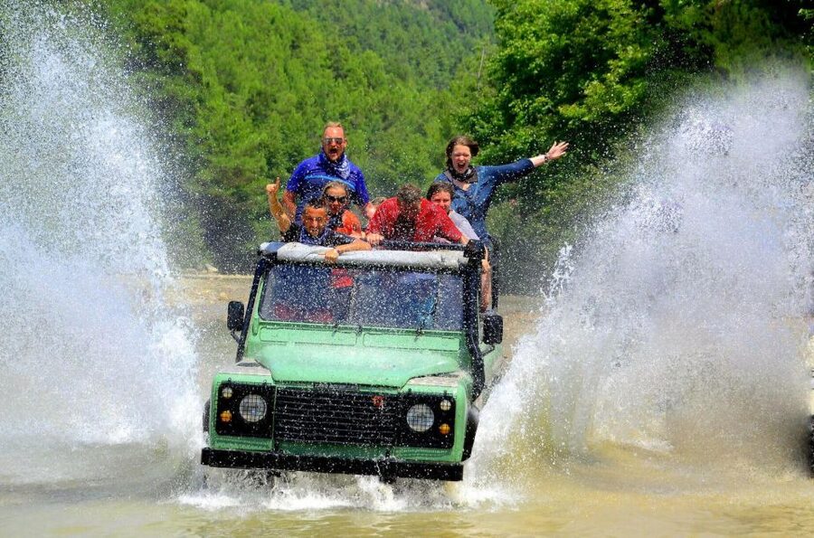 Antalya: Super Combo Quad, Buggy, Rafting & Zipline w/Lunch - Morning pickup and the road out of Antalya