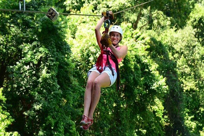 Antalya Super Combo W/Rafting ,Jeep Safari ,Quad Biking & Zipline - Zipline: exciting, but over quickly