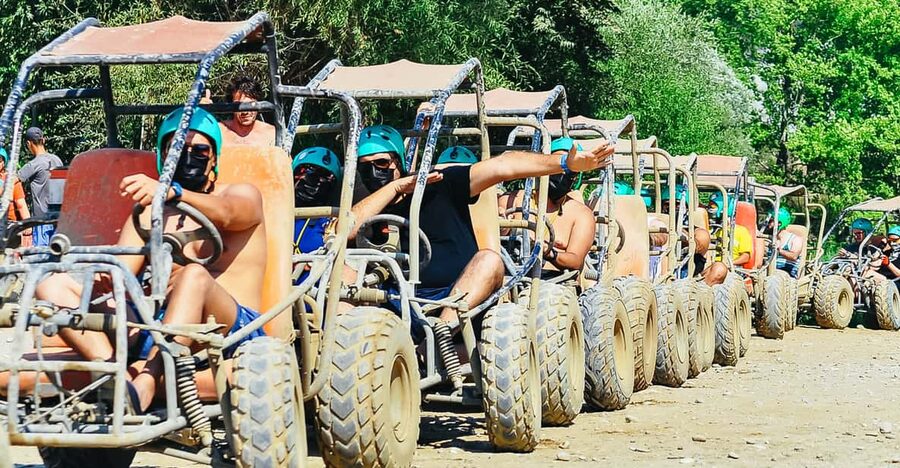 Antalya: Ziplining, Rafting, Jeep Tour & Quad Safari w/Lunch - From Antalya to the Köprülü Canyon Area