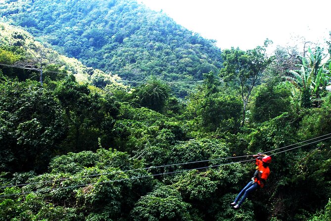 Antigua Zipline Canopy Adventure from St John’s - Harnesses, helmets, and a short safety lesson