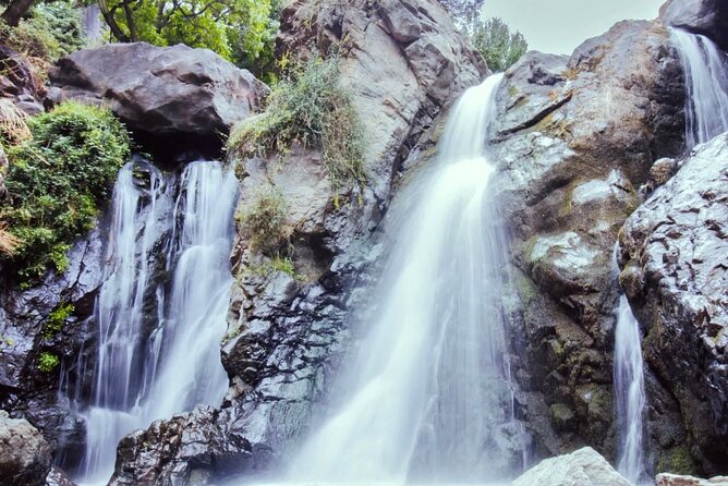 Atlas Mountain Zip Line And waterfalls berber villages with camel - The waterfall walk and the pace of the day