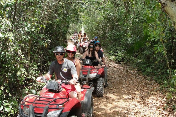 ATV Adventure Combo with Snorkeling, Ziplines, Cenote, and Lunch - Tacos and beach time between activities