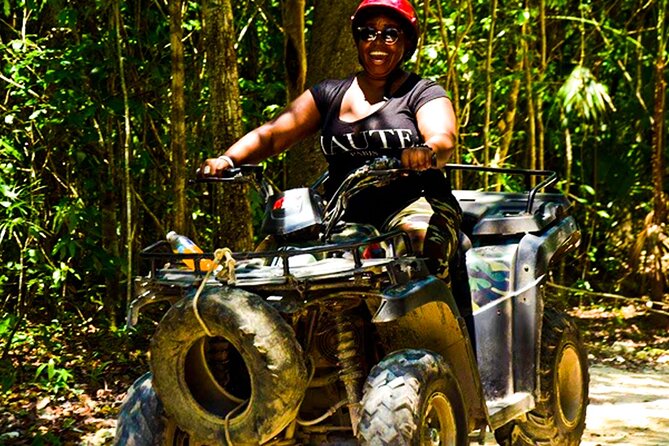 ATV Adventure with Ziplines & Cenote from Playa del Carmen - Three ziplines through the canopy