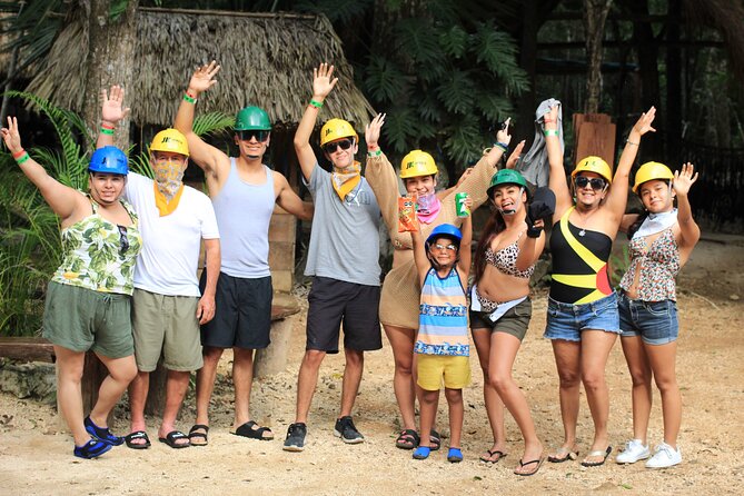 ATV and Zipline and Cenote Adventure with food included in Cancun - ATV riding through the jungle circuit
