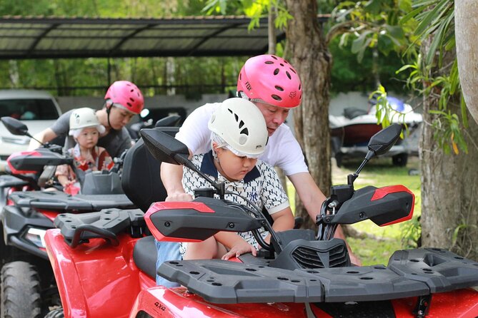 ATV And Zipline Experience on Koh Samui with Transfer - Moving from the trail to the zipline