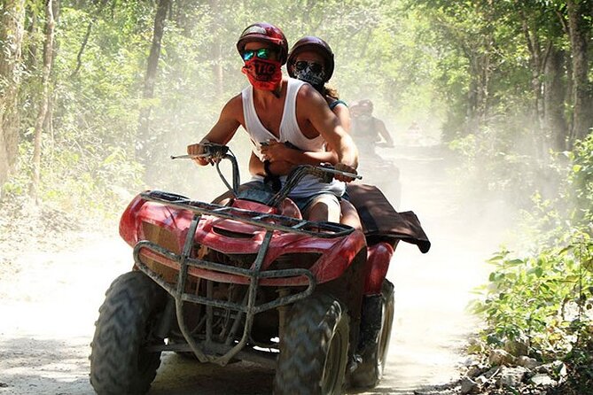 ATV Cenote and Zipline Adventure from Tulum - Meeting at Chedraui Tulum