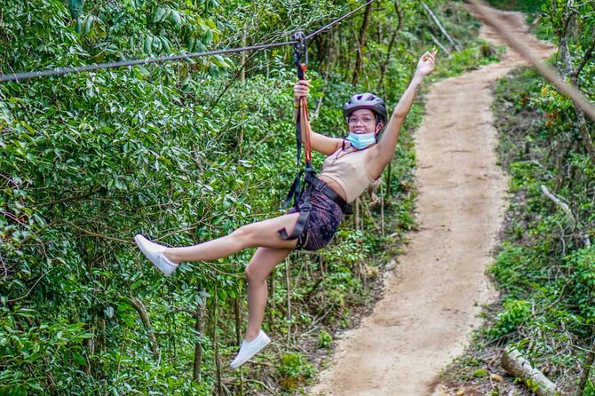 ATV drive experience ziplines and a real Mayan cenote for the best price - What the $64 package really includes