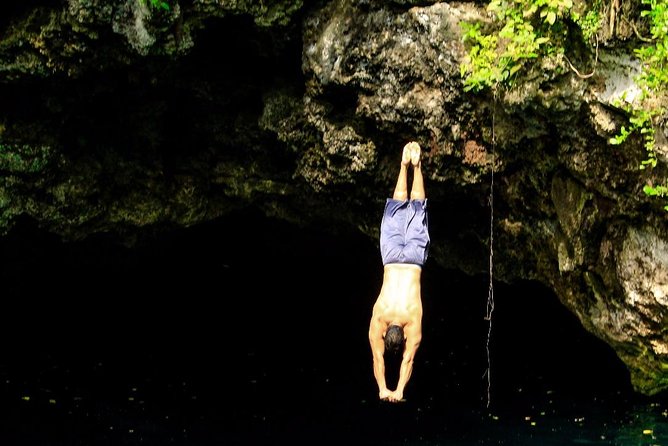 Atv experience, Ziplines adventure and Cenote swim from Cancun and Riviera Maya - The zipline circuit and the fear of heights