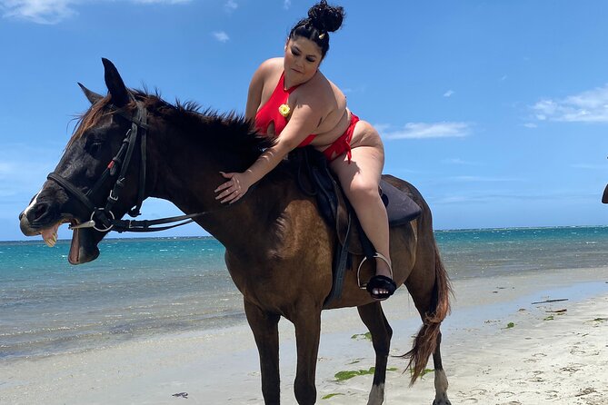 ATV, Horseback, Zipline & Dunn’s River Falls - Ultra Package - Horseback riding from forest to beach and water