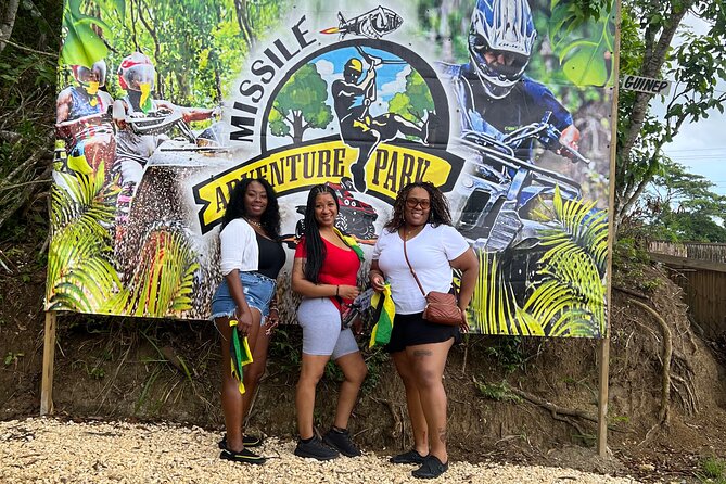 ATV Jungle Ride, Zipline and Ricks Cafe from Montego Bay - The ATV ride through mud, rocks, and sugarcane