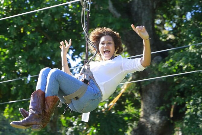 ATV N Zip: 8 Zip Lines plus ATV's - What the $124.99 Price Covers