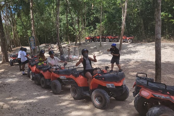 ATV's and Off Road Vehicles with Ziplines and Cenotes - Cenote La Noria is the quiet center of the day