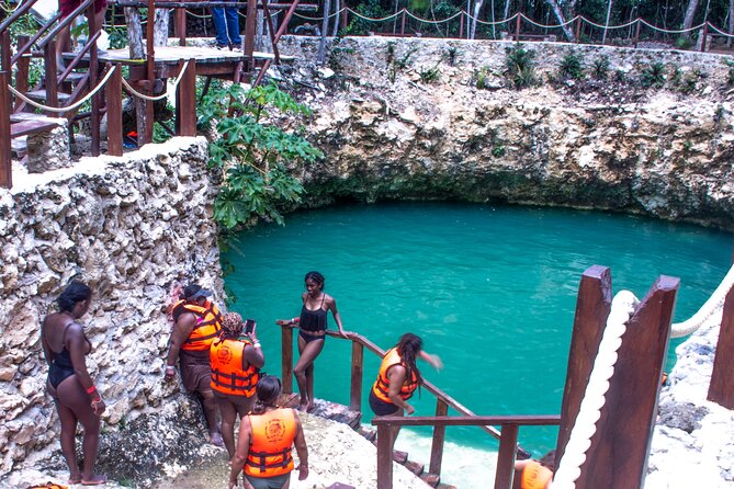 ATV's (shared), Ziplines & Cenote! Half-Day with Transportation from Cancun - Lunch, fees, and the real cost