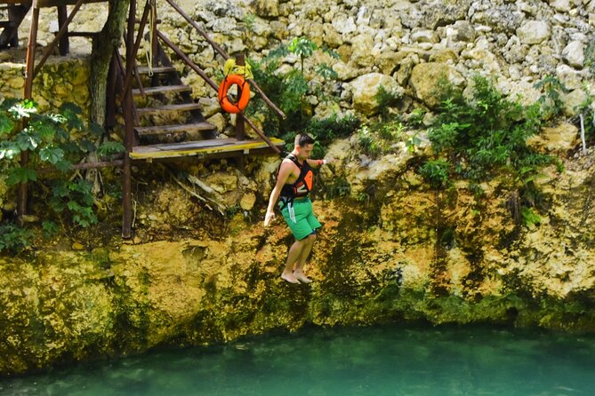 ATV's (shared), Ziplines & Cenote! Half-Day with Transportation from Cancun - Who will get the most from this outing