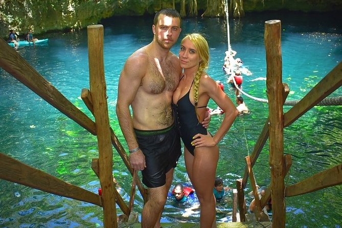 ATV shared experience, Ziplines and Cenote swim experience in one Adrenaline day - Ziplines and hanging bridges above the jungle