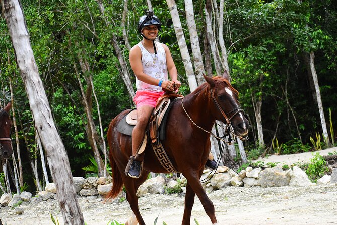 ATV (shared), Horse Back Riding, Ziplines, & Cenote from Cancún - Who will enjoy this tour most