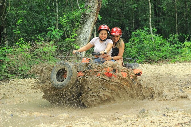 ATV Tour from Cancun and Puerto Morelos with Ziplines and Cenote. - From Cancun’s hotels to La Ruta de los Cenotes