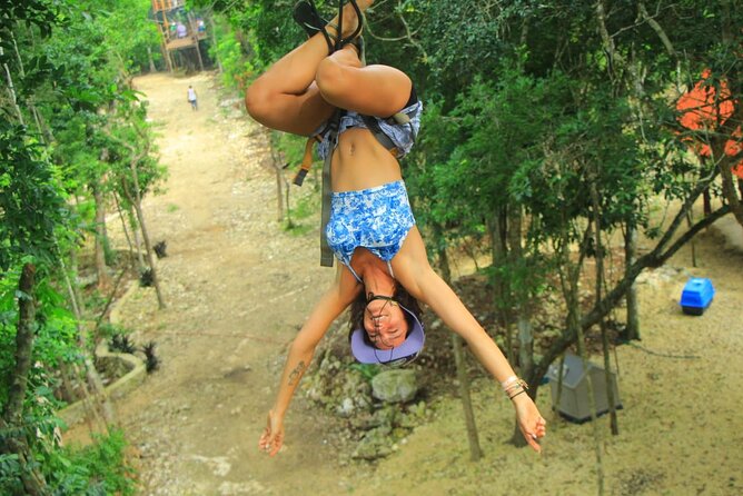 ATV Tour from Cancun and Puerto Morelos with Ziplines and Cenote. - The cenote swim is the best change of pace