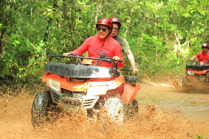 ATV Tour from Tulum or Riviera with Ziplines and Cenote Swim Day - The cenote swim and underground cave visit