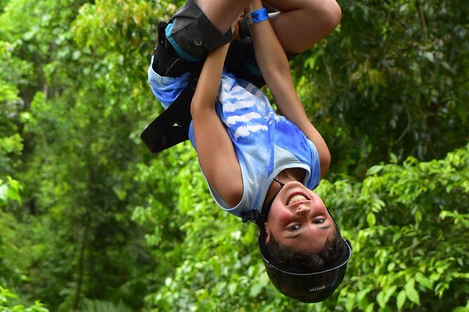 Atv Tour In Cancun (swim Cenote, Tarzan Jump And 5 Ziplines Included) - Five ziplines, treetop views, and the Tarzan jump
