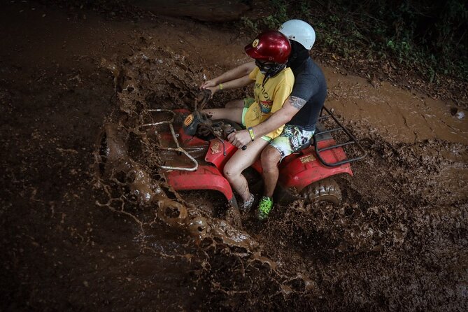 Atv Tour In Cancun (swim Cenote, Tarzan Jump And 5 Ziplines Included) - ATV riding on the jungle roads