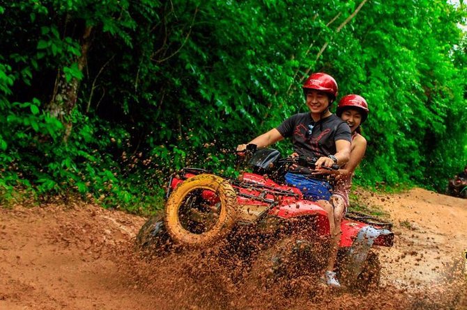 ATV Tour with Cenote swim, Ziplines, Transportation and Lunch Included - What the $48.75 price really buys