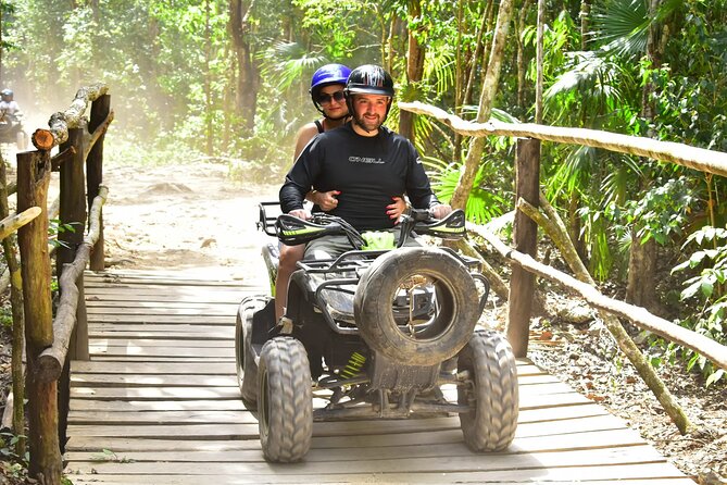 ATV Tour, Zip Lines, Horseback Riding, Cenote and Tequila Tasting - Horseback riding through the jungle