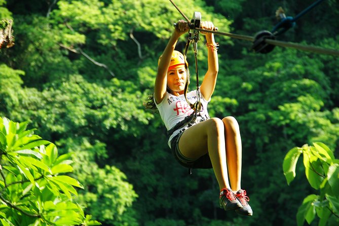 ATV-Zip Line Combo Adventure Tour from Puerto Vallarta - High zip lines above the Mexican jungle