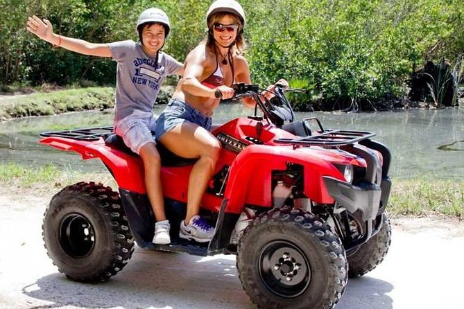 ATV, zip lines and cenote - What the $75 price buys you