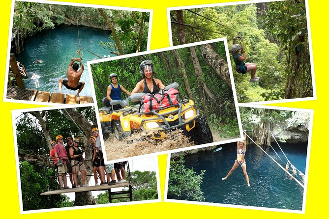 ATV, zip lines and cenote - Timing, meeting point, and booking cautions