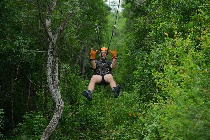 ATV & Zip Lines Single From Playa del Carmen - The Can-Am ATV ride covers 19 kilometers