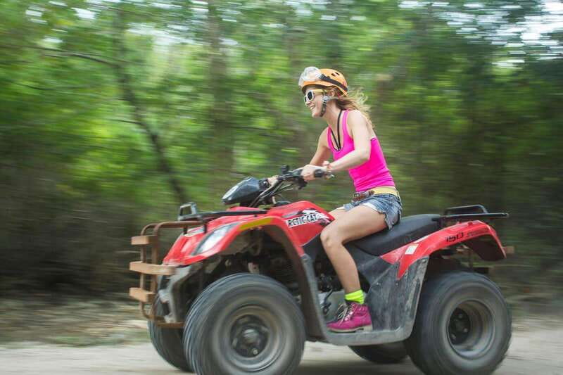 Atv , Zipline and cenote swim experience in the jungle! - Food, water, and the photo policy