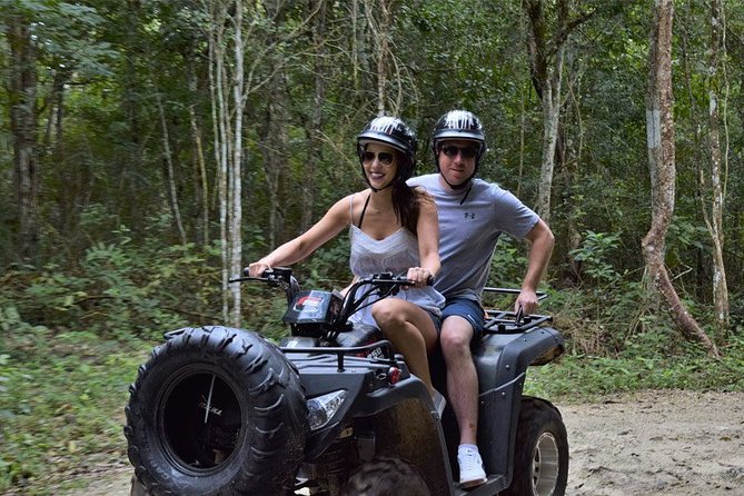 ATV , Zipline & Cenote from Playa del Carmen – Lunch Included - ATV trails: fun, simple, and not built for speed