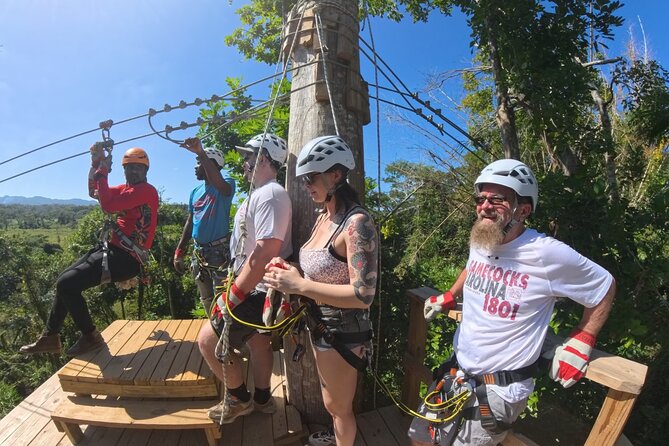 ATV/ Zipline/Horseback/Rafting /Rick's Cafe From Montego Bay - River rafting and lunch in the middle of the action