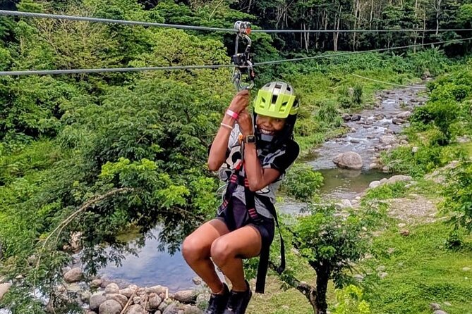 ATV Zipline Nature Walk Swing over Wishing River Kingston Jamaica - Is $100 a fair price?