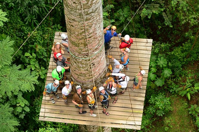 ATV + Zipline + Waterfall + Rainforest Lunch COMBO - The waterfall is the day’s best cooling stop