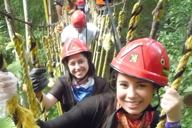 ATV, Ziplines and Cenote swim experience from Cancun or Riviera Maya - Ziplines, hanging bridges, and the 130-kilogram limit