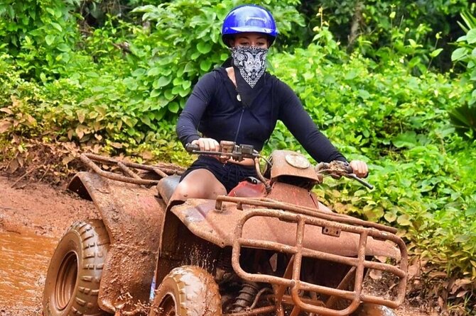 ATV, Ziplines and Mayan Cenote Extreme Experience - Ziplines above the park