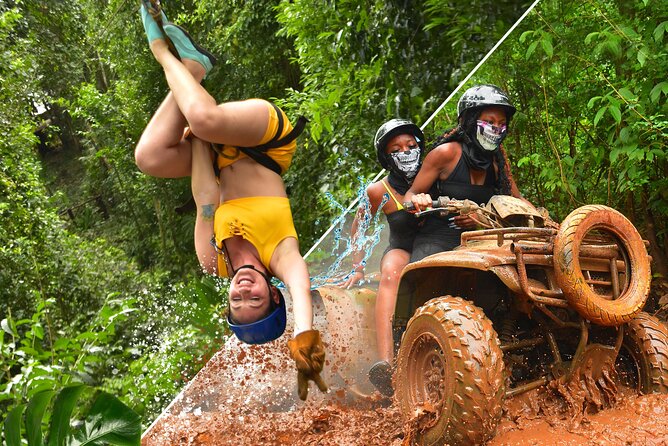 ATV, Ziplining & Cenote Tour, Transportation & Tequila Tasting - Safety first, then six ways through the trees