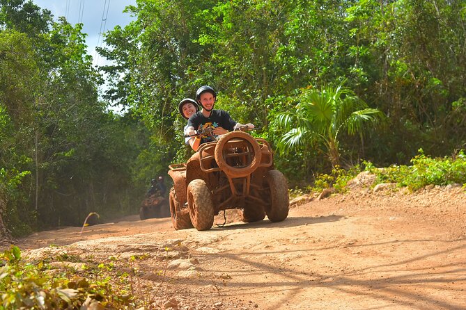 Awesome ATV experience in the jungle with cenote swim and ziplines included - From Cancun to La Ruta de los Cenotes