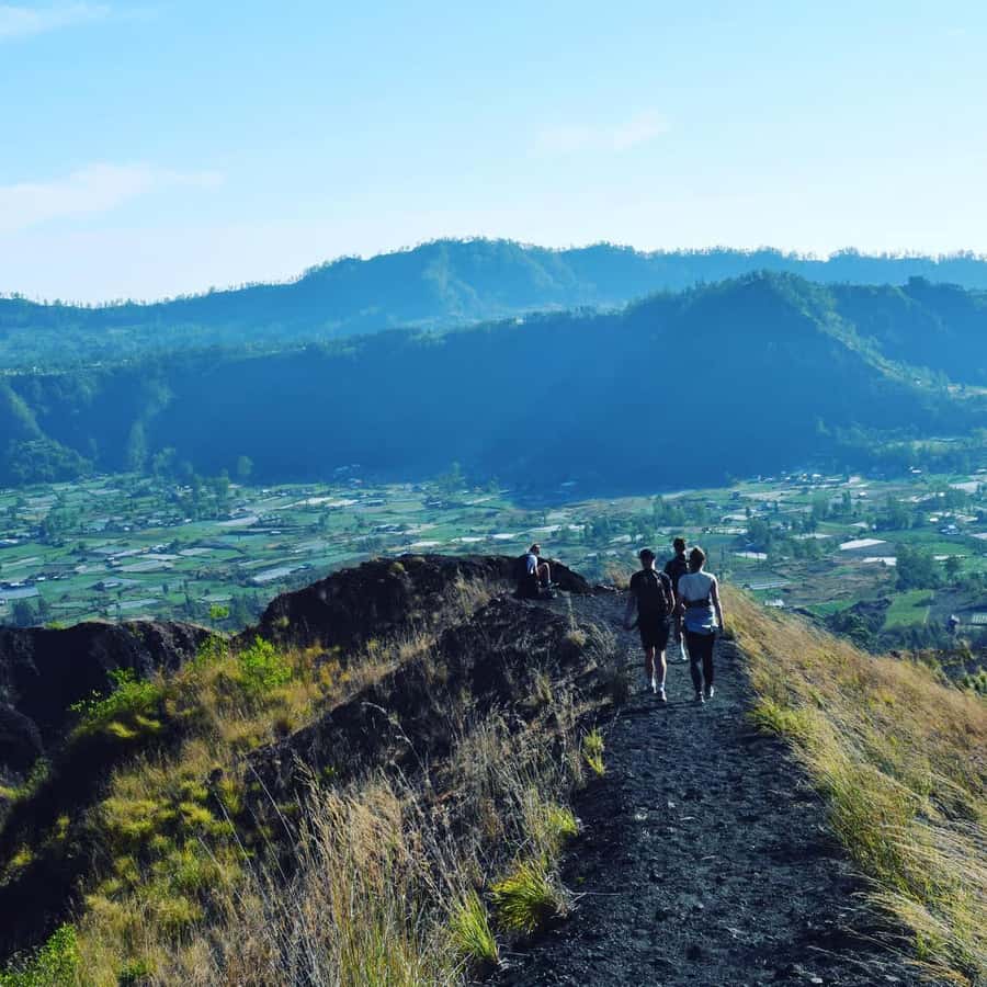 Bali: Mount Batur Sunrise Trek & Ubud Zip-Line Adventure - Sunrise above Lake Batur and Lombok