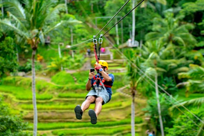 Bali Ubud Zipline Jungle Swing and Waterfall Tour - Optional coffee and tea at the plantation