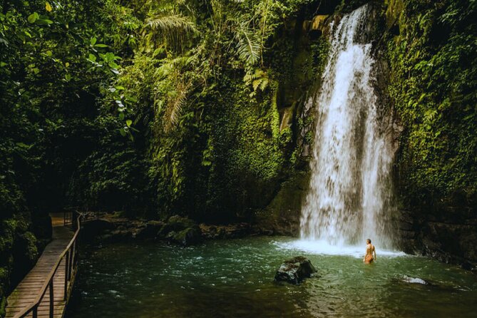 Bali Ubud Zipline Jungle Swing and Waterfall Tour - From your hotel to the Ubud jungle