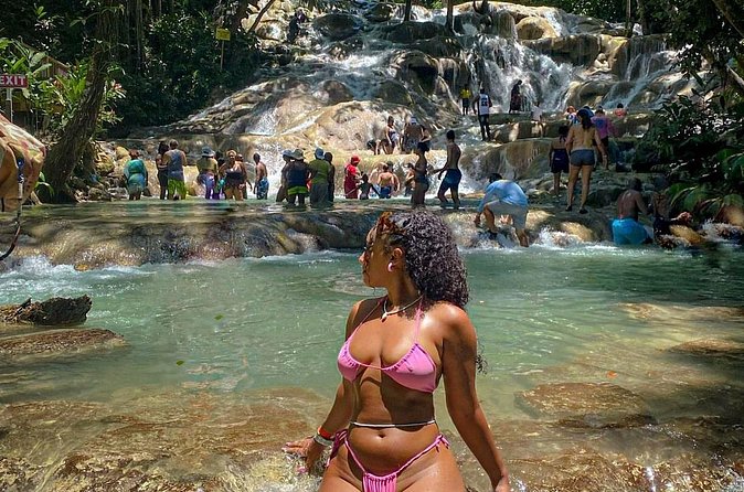 Bamboo Rafting, Dunns River , Zipline And Horseback Ride Combo - White River and the bamboo raft
