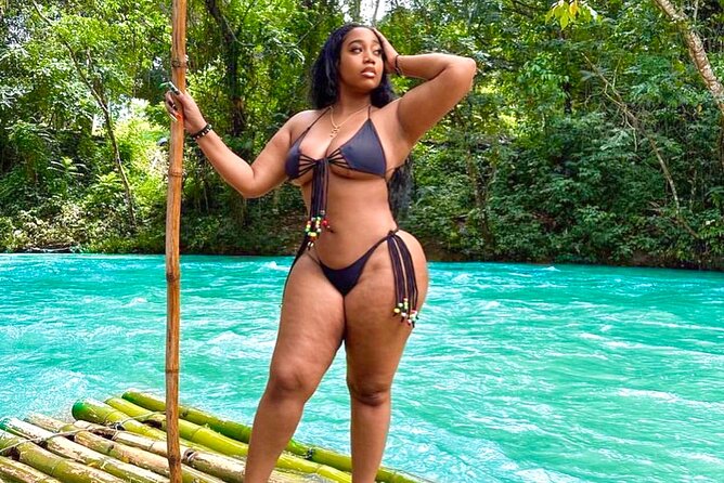 Bamboo Rafting, Dunns River , Zipline And Horseback Ride Combo - Dunn’s River Falls, 600 feet of moving water