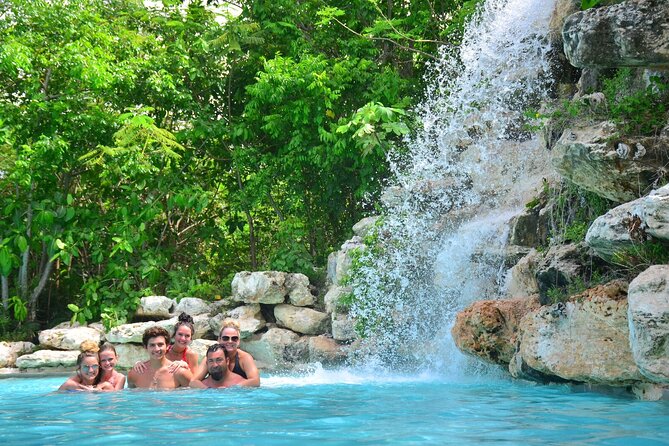 Bavaro Adventure Park Buggy Ride, Zipline Mega Splash, and Waterfall Pool - Mega Splash: six lines and a wet finish