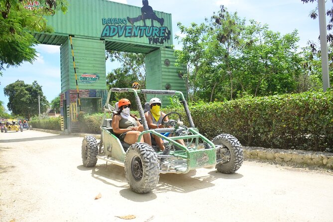 Bavaro Adventure Park Buggy Ride, Zipline Mega Splash, and Waterfall Pool - Lunch is part of the value