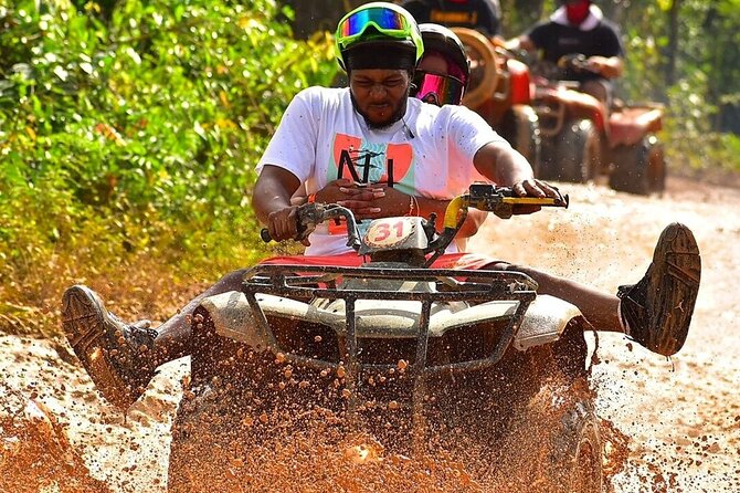 Best Adrenaline Rush in Cancun: ATV, Zip Lines, Cenote, Lunch! - Three zipline flights and suspension bridges