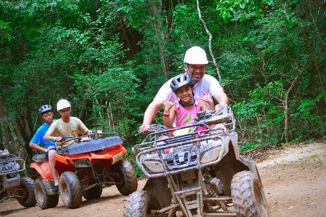 Best ATV & Mavericks Experience in Cancun + Cenote + Zip Lines - Tacos and fruit water after the action